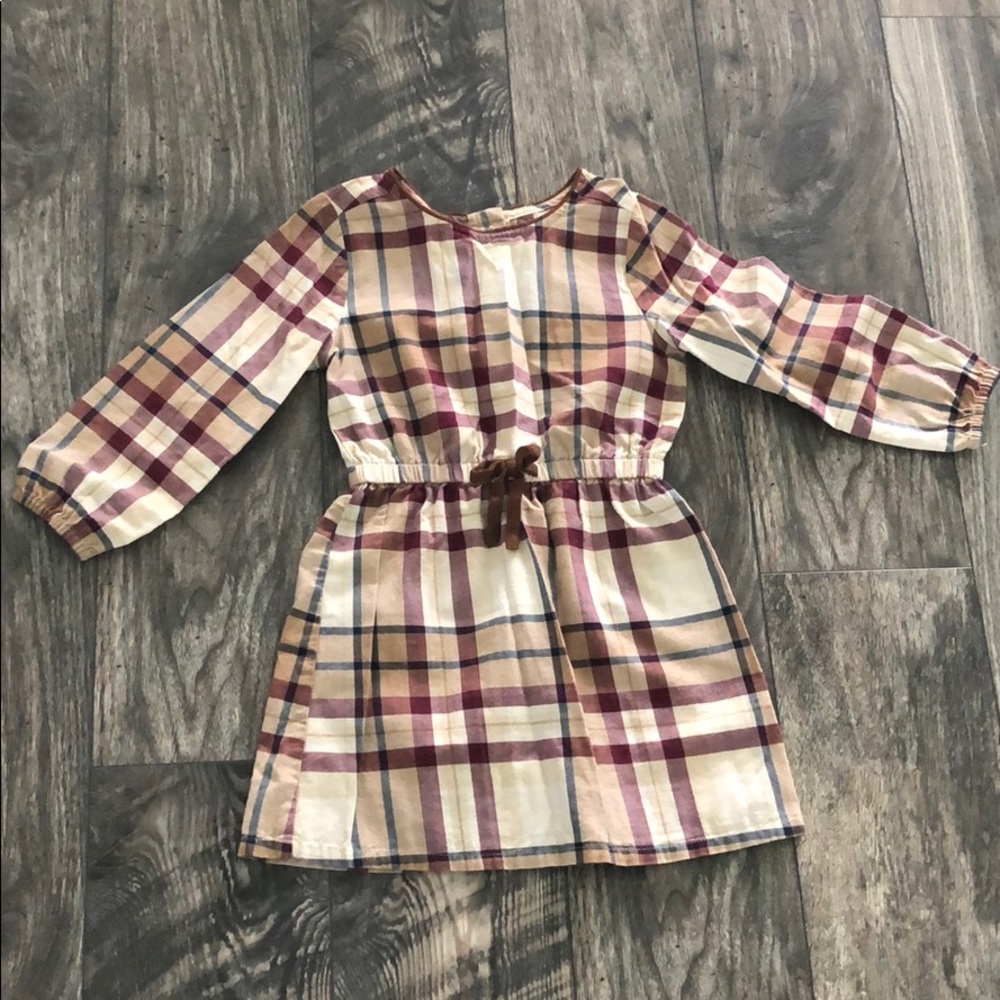 Hope & Henry Plaid Lightweight Dress